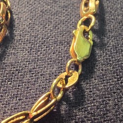 Золотая цепочка на руку 585...