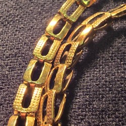 Золотая цепочка на руку 585...