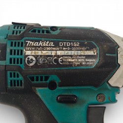 Akutrell Makita DTD152 +...