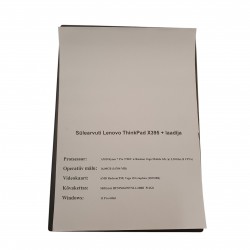 Sülearvuti Lenovo ThinkPad...