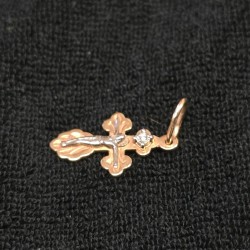 Kuld rist teemandiga 585...