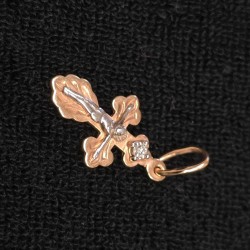 Kuld rist teemandiga 585...