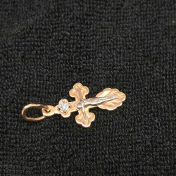 Kuld rist teemandiga 585...