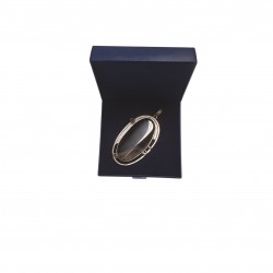 Hõbe ripats kiviga + karp