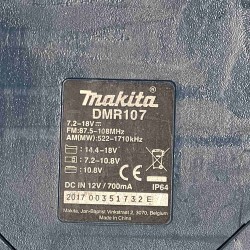 Raadio Makita DMR107 ilma...