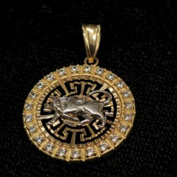 Kuld ripats 585 proov (№L1451)