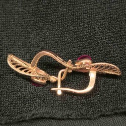 Золотые серьги 585 проба...