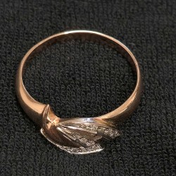 Kuld sõrmus teemandiga 585...