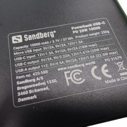 Akupank Sandberg 10000Mah