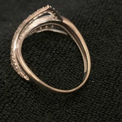 Valge Kuld Sõrmus  585...