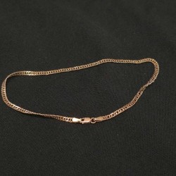 Золотая цепочка на ногу 585...