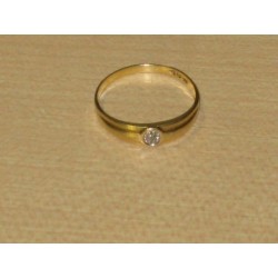 Кольцо с бриллиантом (№211)