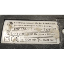 Штроборез Eibenstock EMF 150.1