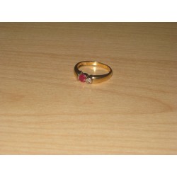 Sõrmus teemantidega (№574)