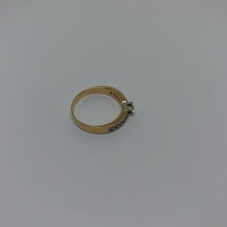 Золотое кольцо 585 пробы c...