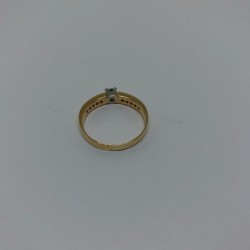 Золотое кольцо 585 пробы c...