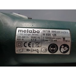 Болгарка Metabo W 820-125