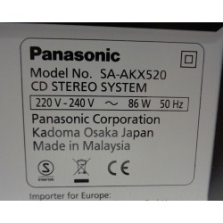 Muusikakeskus Panasonic...