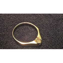 Kuld sõrmus teemandiga 585...