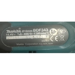Акудрель Makita BDF343 +...