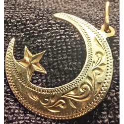 Kuld ripats 583 proov (№L1244)