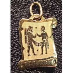 Kuld ripats 585 proov (№L1245)