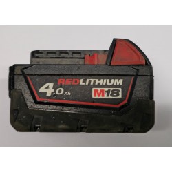 Aku Milwaukee M18 4,0Ah
