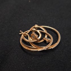 Золотые серьги 585 проба...