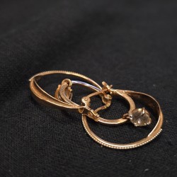 Золотые серьги 585 проба...