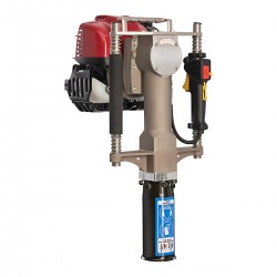 Моторный забивщик столбов...